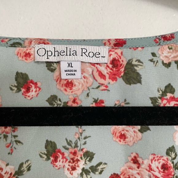 Ophelia Rose Wrap Top - Picture 2 of 4